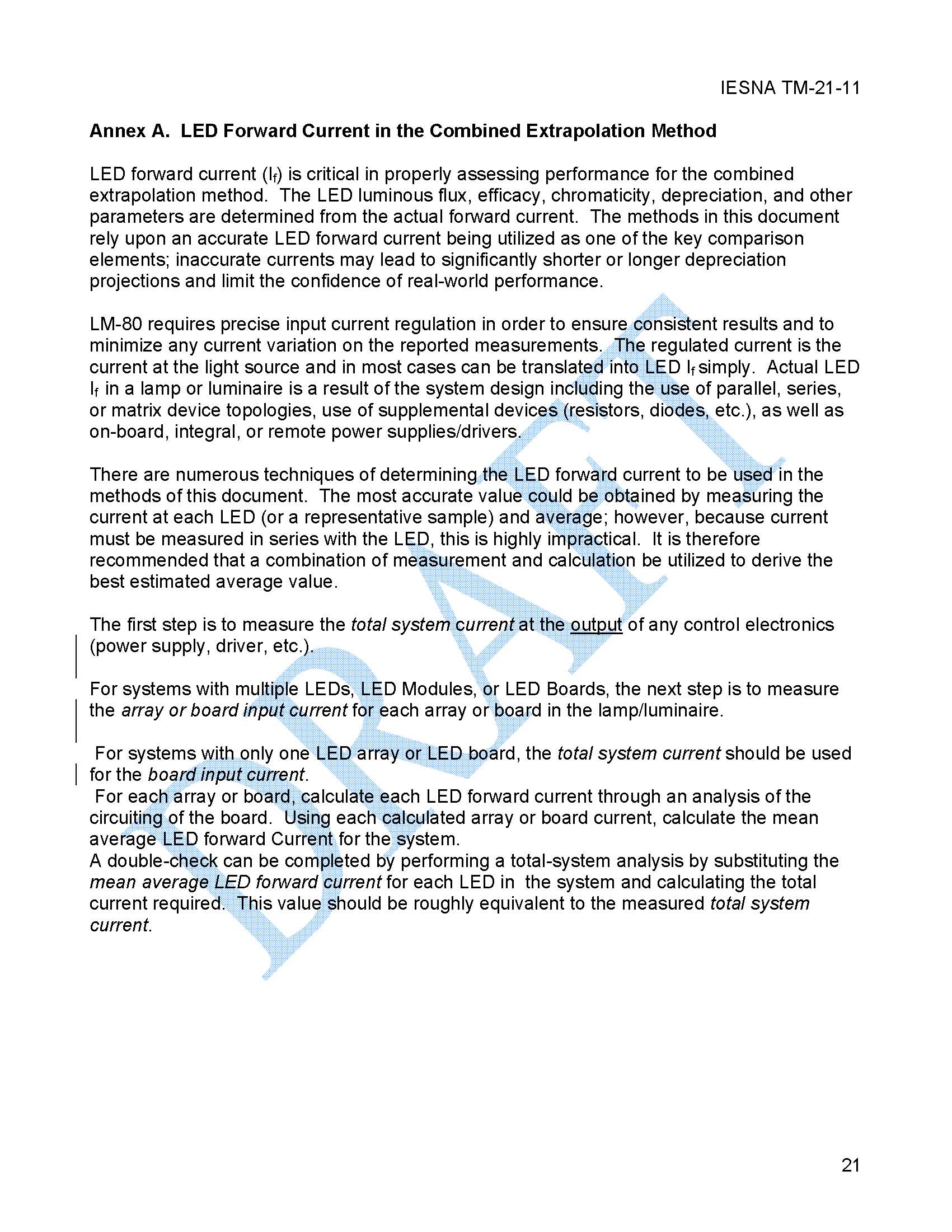 LED標(biāo)準(zhǔn) TM-28-2013